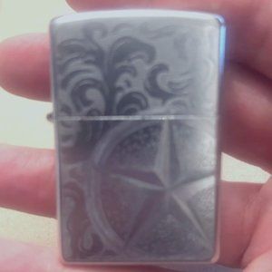 Zippo Embossed Texas Star Lighter - 25% discount for a bundle of 4!